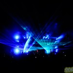 Le show de Skrillex. Photo par Renaud Sakelaris.