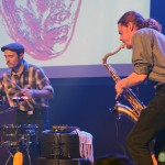 Saxsyndrum en prestation.