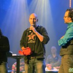 Richard Petit prsentait le prix de l'Artiste de l'anne au nom d'Artisti
