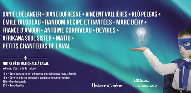 Fête nationale du Québec à Laval
