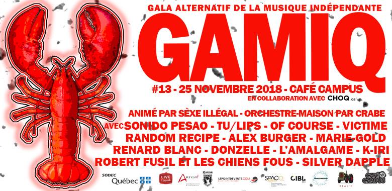 Gala GAMIQ 2018